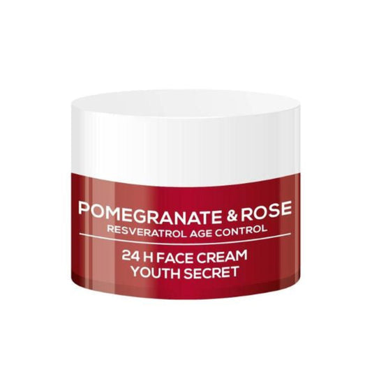 24-годинний відновлюючий крем для обличчя Via Natural Pomegranate and Rose від BioFresh 100 мл