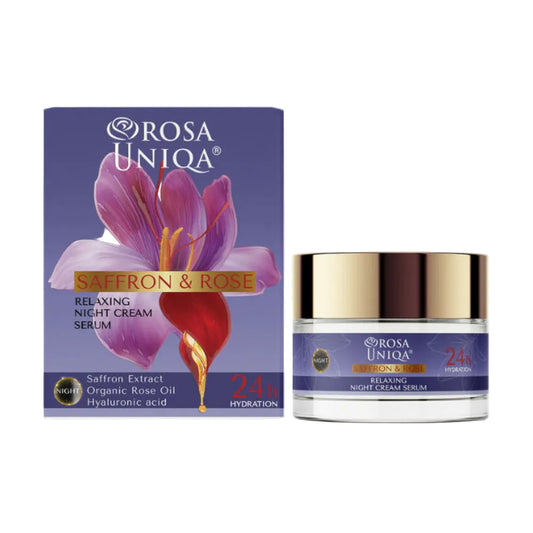 Arsy Cosmetics Rosa Uniq & Saffron Нічний крем-сироватка концентрат 50 мл